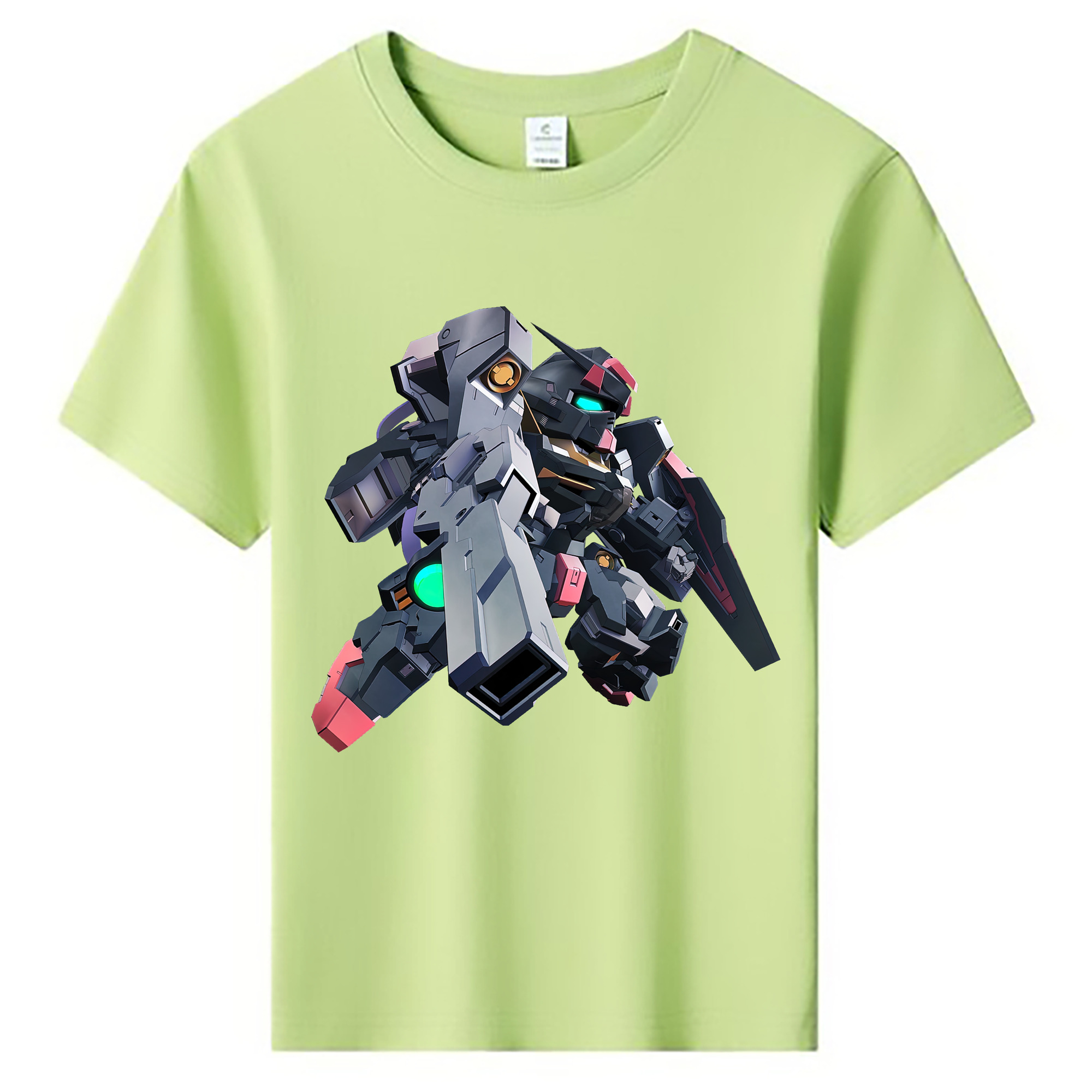 （画像用） 機動戦士ガンダム Mobile Suit Gundam 綿100％キッズTシャツ（フロントプリント）